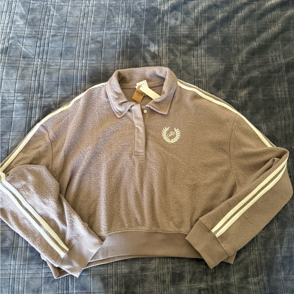 PINK Victoria's Secret Taupe Sweater